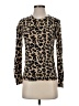 41Hawthorn Animal Print Gold Pullover Sweater Size S - photo 1