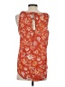 Anne Carson 100% Rayon Orange Sleeveless Blouse Size S - photo 2