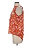 Anne Carson 100% Rayon Orange Sleeveless Blouse Size S - photo 5