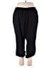 Torrid Solid Black Casual Pants Size 2X Plus (2) - photo 2