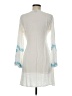 Cejon 100% Viscose White Casual Dress Size M - photo 2