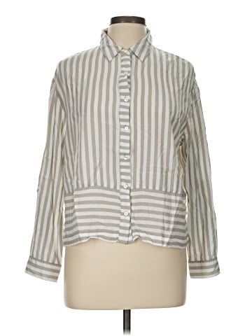 Jane and Delancey Long Sleeve Button-Down Shirt (view 1)