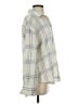 Faherty 100% Cotton Plaid Ivory Long Sleeve Blouse Size S - photo 4