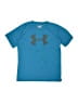 Under Armour 100% Polyester Blue Active T-Shirt Size L (youth) - photo 1