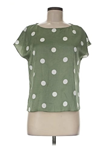 Zara Basic Short Sleeve Blouse (view 1)