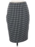 Express Outlet Houndstooth Black Formal Skirt Size 4 - photo 1