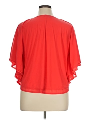 Jennifer Lopez Short Sleeve Blouse (view 2)