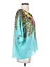 Allegra K Teal 3/4 Sleeve Blouse Size XS - photo 4