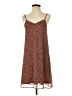 Mudd 100% Polyester Animal Print Brown Casual Dress Size S - photo 1