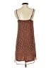 Mudd 100% Polyester Animal Print Brown Casual Dress Size S - photo 2