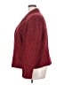 Karen Scott 100% Polyester Tweed Red Blazer Size 22 - photo 5