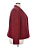 Karen Scott 100% Polyester Tweed Red Blazer Size 22 - photo 4
