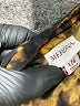 Merona 100% Polyester Animal Print Brown Long Sleeve Blouse Size L - photo 7