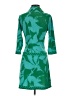 BCBGMAXAZRIA Green Casual Dress Size S - photo 2