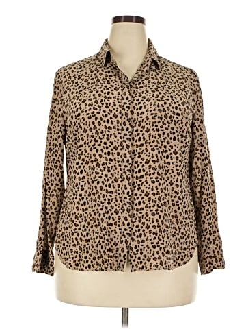 J.Crew Long Sleeve Silk Top (view 1)
