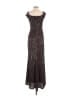 Eliza J 100% Polyester Brown Cocktail Dress Size 4 - photo 2