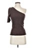Gap Brown Short Sleeve Top Size S (tall) - photo 1