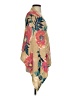 Chico's 100% Cotton Gold Ivory Poncho Size S - photo 4