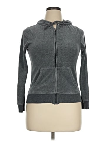 Hippie Rose Zip Up Hoodie (view 1)