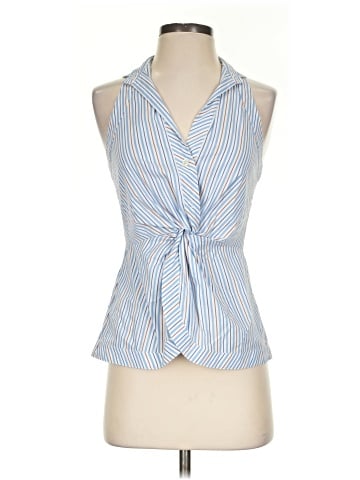 BCBGMAXAZRIA Sleeveless Button-Down Shirt (view 1)