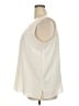 Karen Scott Ivory Sleeveless Blouse Size 2X - photo 5