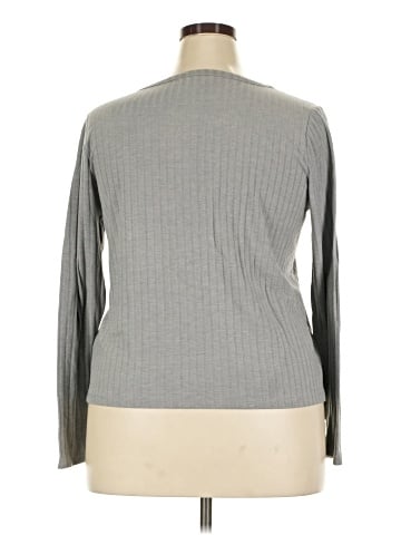 ELOQUII Long Sleeve Top (view 2)