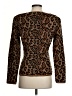 Emanuel Ungaro Parallele Animal Print Brown Wool Cardigan Size S - photo 2