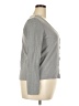 ELOQUII Gray Long Sleeve Top Size 18 Plus - photo 4