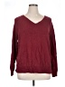 Lucky Brand Burgundy Pullover Sweater Size XL - photo 1