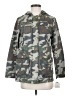 Caslon 100% Cotton Camo Green Raincoat Size XXS (petite) - photo 1