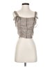 Willow & Root Brown Sleeveless Top Size M - photo 1