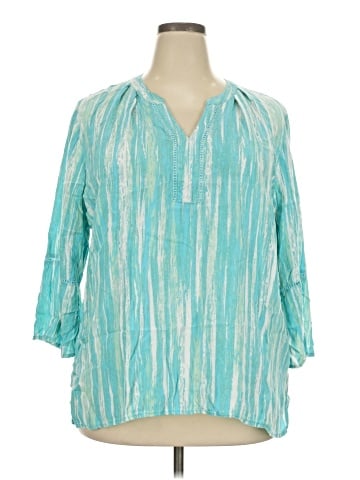 Gloria Vanderbilt 3/4 Sleeve Blouse (view 1)