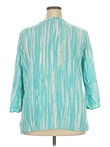 Gloria Vanderbilt 3/4 Sleeve Blouse (view 2)