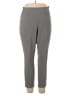 Investments Stripes Gray Casual Pants Size 12 - photo 1