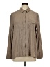 Express Tan Long Sleeve Button-Down Shirt Size L - photo 1