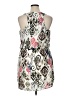 Bisou Bisou 100% Polyester Print Ivory Casual Dress Size XL (estimated) - photo 2