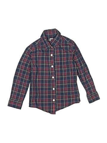 Janie and Jack Long Sleeve Button-Down Shirt (view 1)