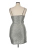 Trixxi Metallic Silver Cocktail Dress Size XL - photo 2