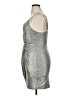 Trixxi Metallic Silver Cocktail Dress Size XL - photo 5