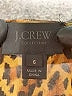 J.Crew Collection Animal Print Brown Long Sleeve Blouse Size 6 - photo 7
