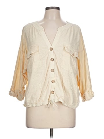 We the Free 3/4 Sleeve Blouse (view 1)