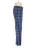 Escada Plaid Blue Casual Pants Size EU 38 / US 8 - photo 4