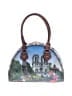 Paris Paris 100% Polyurethane Print Gray Satchel One size - photo 1