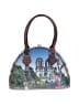 Paris Paris 100% Polyurethane Print Gray Satchel One size - photo 3