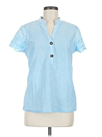 Unbranded Short Sleeve Blouse (view 1)