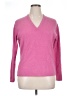 Brora 100% Cashmere Pink Cashmere Pullover Sweater Size 16 - photo 1