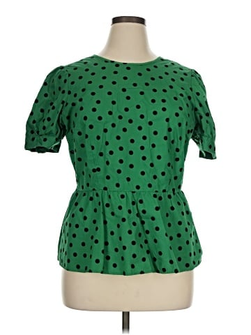 Who What Wear Short Sleeve Blouse (view 1)