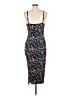 Nine Britton Print Blue Casual Dress Size L - photo 2