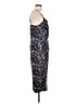Nine Britton Print Blue Casual Dress Size L - photo 4