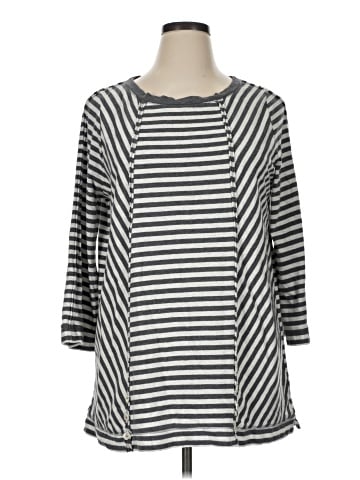 Soft Surroundings 3/4 Sleeve Top (view 1)